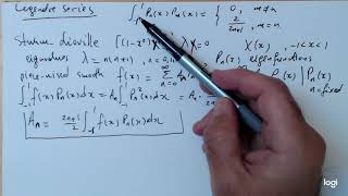 Lecture 42 part 3 Orthogonality of Legendre Polynomials [upl. by Rahr]