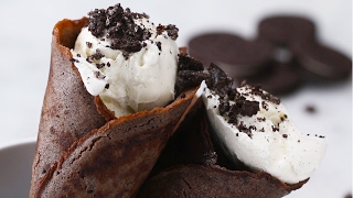 Cookies and Cream Ice Cream Cones [upl. by Natloz]