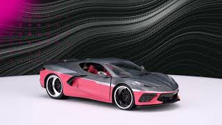 35068 Jada Toys Pink Slips  2020 Chevrolet® Corvette® Stingray™ with Display Base [upl. by Leumel]