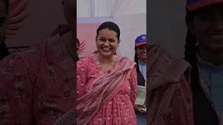 Barmer jila collector ias tina dabi😘 viralvideo news iastinadabimotivation iastinadabi [upl. by Tamra]