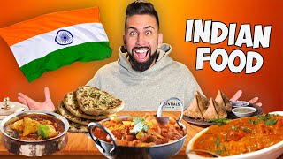 Trying INDIAN FOOD For The First Time Part 2 [upl. by Nawek]