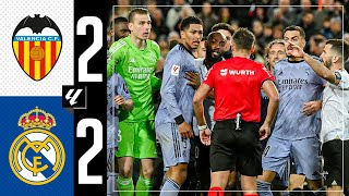 Valencia 22 Real Madrid  HIGHLIGHTS  LaLiga 202324 [upl. by Charyl]