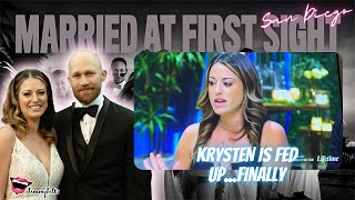 Krysten is ready to snapfinally MAFS San Diego Season 15 Ep 10 RecapReview [upl. by Nairoc]