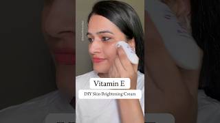 DIY Vitamin E Skin Whitening Cream DIY Night Cream skincare glowingskin skinwhitening [upl. by Rutherford]