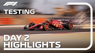 Day 2 Highlights  F1 PreSeason Testing 2024 [upl. by Phyllida531]