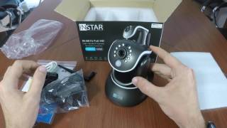 Unboxing der neuen IN8015 Full HD IP Kamera [upl. by Lezirg]