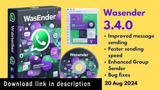 Wasender 340  WA Sender latest version  Download WhatsApp Marketing Software WASENDER [upl. by Martinez226]