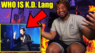 First Time Hearing K D Lang sings Leonard Cohens Hallelujah Reaction [upl. by Oedama]