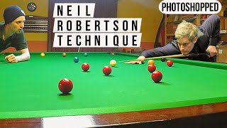 How Neil Robertson Snooker Technique Works [upl. by Noivert970]