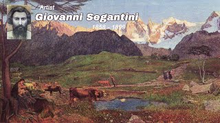 Artist Giovanni Segantini 1858  1899 Italian Painter  WAA [upl. by Oemac]