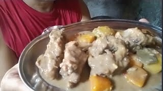 kalderetang baboyquot try cooking spicy kalderetaquot [upl. by Behm253]