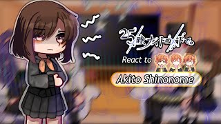 Nightcord at 2500 react to Akito Shinonome  ANGST  ships [upl. by Lutim]