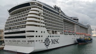 La nave da crociera MSC SPLENDIDA 2022  Cruise Ship Tour 4k [upl. by Rohn560]