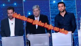 AO VIVO Debate da TV Globo reúne candidatos à Prefeitura de São Paulo  debate na globo hoje [upl. by Einimod97]