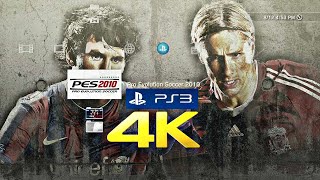 PES 2010 PS3 4K in 2024 [upl. by Merrile]