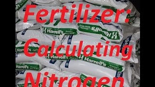 Fertilizer Application  Info on How Much fertilizer to spread [upl. by Ah]