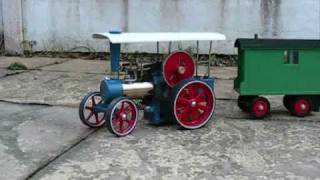 Wilesco D405 Traction Engine [upl. by Balthasar748]