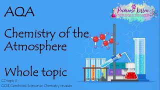 The Whole of AQA  THE ATMOSPHERE GCSE Chemistry or Combined Science Revision Topic 9 for C2 [upl. by Akisey986]