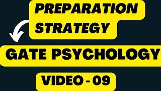 GATE PSYCHOLOGY PREPARATION STRATEGY  GATE PSYCHOLOGY 2025 [upl. by Linette]