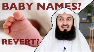 How to Choose a Good Name  Baby  Revert  Mufti Menk [upl. by Osbourne678]