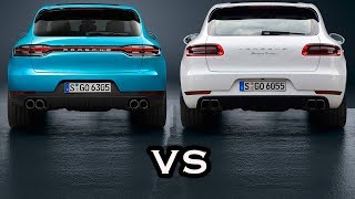 2019 Porsche Macan Vs 2018 Porsche Macan  Design Comparison [upl. by Nonna243]