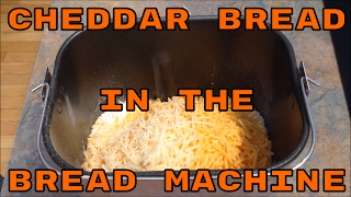 Cheddar Bread in the Bread Machine  Leighshome [upl. by Haskins361]