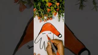 Easy santa Claus drawing for kids shorts feed shorts kids kids youtube comedy art [upl. by Ronaele]