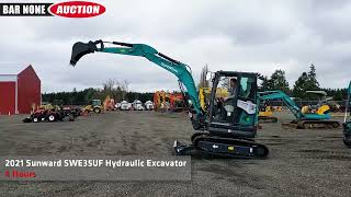 2021 Sunward SWE35UF Hydraulic Excavator [upl. by Nytsirhc]