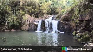 Salto Yerbas El Soberbio Misiones Natural [upl. by Chessa]