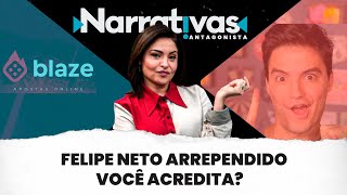 Felipe Neto arrependido Você acredita  Narrativas231 com Madeleine Lacsko [upl. by Nisse753]