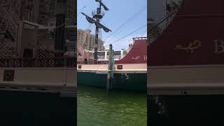 Passing by Destin Harbor Boardwalk by Pontoon destinflorida destinharborboardwalk thedrifters [upl. by Simons258]