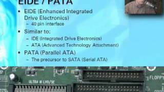 CompTIA A 220601 11  Motherboard Drive Connections [upl. by Lottie]