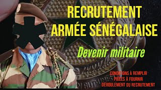 Recrutement Armée Sénégalaise [upl. by Alodee606]