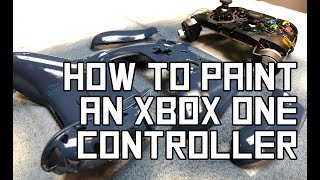 How to Paint an Xbox One Controller [upl. by Merv]