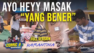 Full Version Day 23  Ayo Heyy Masak Yang bener Comic8Revolution [upl. by Attolrac]