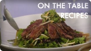 Skirt Steak amp Salad Recipe by Eric Ripert  On The Table Recipes  Reserve Channel [upl. by Aikar866]