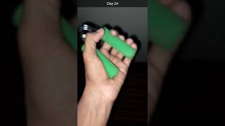 Day 24  Hand Gripper Challenge  Pulse Holds for Grip Strength amp Control [upl. by Frendel326]