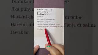 Logika matematika shortvideo maths matematika tricks kelas [upl. by Octavla]