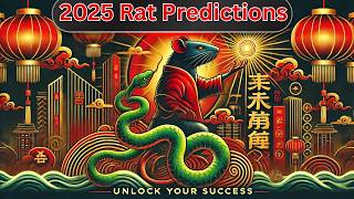 Chinese Zodiac 2025 Rat Year Forecast What’s Coming [upl. by Rilda]