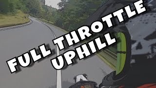 KTM 690 ENDURO R  FULL THROTTLE UPHILL  RAW VIDEO [upl. by Schild889]