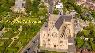 Arundel Cathedral in summer [upl. by Inalaeham]