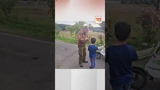 Tenencia Antuco recibió a niño que se viralizó al construir patrulla policial [upl. by Varipapa851]