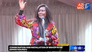 Embu Governor Cecily Mbarire SNUBS Riggy G asks Kindiki speaks instead [upl. by Novahc]