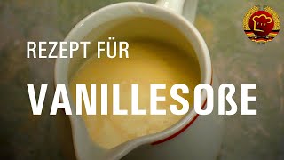 Blitzrezept für schnelle Vanillesoße nach altem DDR Rezept zum selber machen [upl. by Casavant]