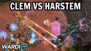 Clem vs Harstem TvP  WardiTV November Invitational StarCraft 2 [upl. by Ellett]