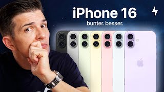 iPhone 16 Neue Farben und schlechterer Akku [upl. by Bennink508]