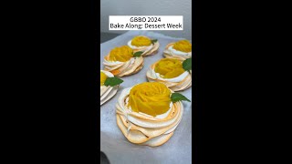 Great British Bake Off 2024 Bake Along  Dessert Week  Tropical Meringue Nests [upl. by Nannie]