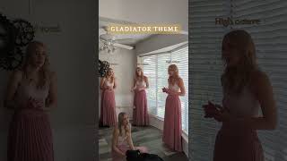 Gladiator Theme  Now We Are Free Acapella cover [upl. by Oicul]