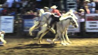 Ranch bronc riding at the Carbondale Wild West Rodeo [upl. by Hsemar]