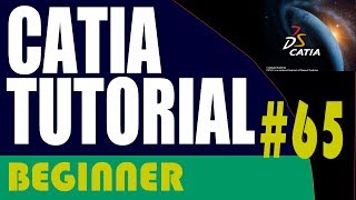 65 CATIA Beginner Tutorial Boolean Add [upl. by Hermione237]